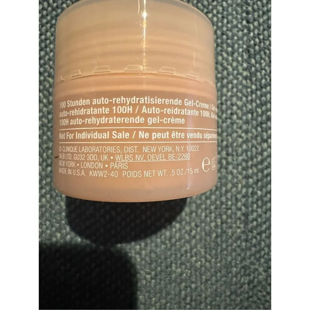 Clinique moisture surge 100H hydration gel moisturizer travel size .5 oz new wit